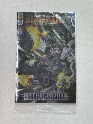GODZILLA RIVALS VS MECHAGODZILLA LACC FOIL EXCLUSIVE LIMITED TO 500 STILL SEALED-image