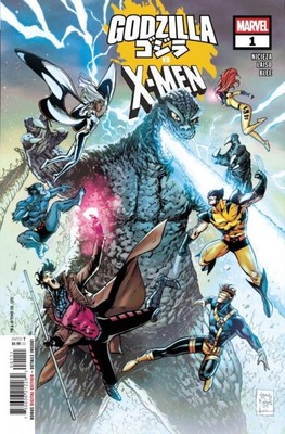 Godzilla Vs. X-Men #1 VF/NM; Marvel | 1st Print Tony Daniel - we combine shippin-image