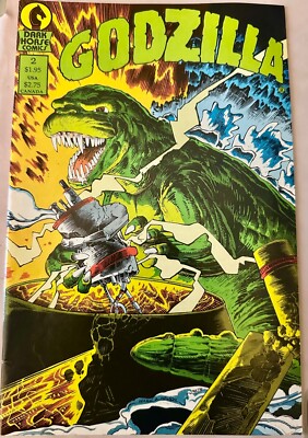 Godzilla #2 (Dark Horse Comics July 1988) vintage LN-image