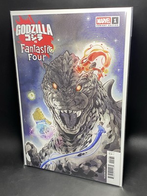 GODZILLA vs FANTASTIC FOUR #1 |PEACH MOMOKO VARIANT | FREE SHIPPING (bx5)-image
