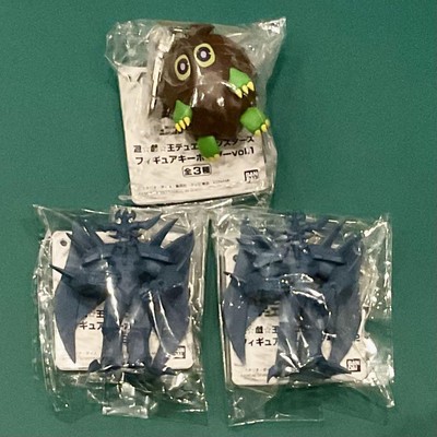 Yu-Gi-Oh! Duel Monsters 3 Figure Keychain Set Obelisk Kuriboh Unused Prize Items-image