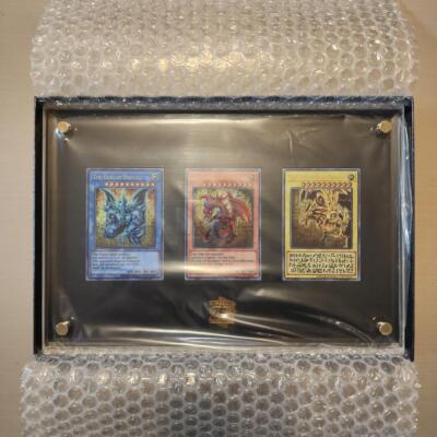 Yu-Gi-Oh! TCG 25th Anniversary Stainless Steel Egyptian God Cards Commemorative-image