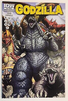 Godzilla #10 (2013, IDW) NM 1:10 Matt Frank Variant Toho Kaiju-image