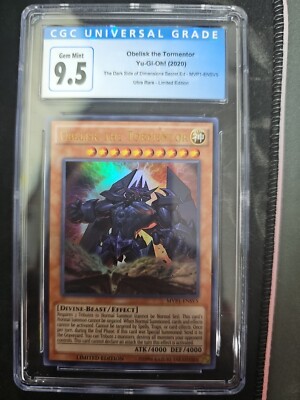 Yu-Gi-Oh! Obelisk the Tormentor MVP1-ENSV5 - CGC 9.5/10-image