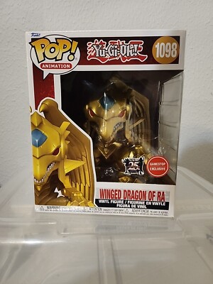FUNKO POP! Yu-Gi-Oh! Winged Dragon of Ra #1098 Game Stop Exclusive-image