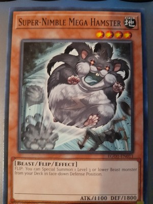 Super-Nimble Mega Hamster EGO1-EN011 Egyptian God Deck: Obelisk the Tormentor...-image