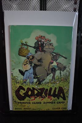 Godzilla Monster Island Summer Camp IDW Graphic Novel TPB 2024 Ashcan Kaiju 9.6-image