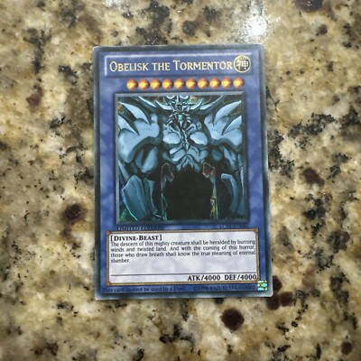 Yugioh Obelisk the Tormentor LC01-EN001 Ultra Rare 25th Anniversary NM-image