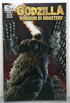 IDW Comics - Godzilla Kingdom of Monsters Comic Book #1-image