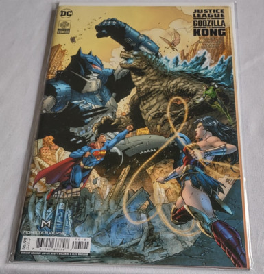 Justice League vs. Godzilla vs. Kong (2023) #1B Jim Lee & Scott Williams DC NM-image