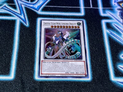Crystal Clear Wing Synchro Dragon - RA04 - Ultra Rare (UR) - Yugioh-image