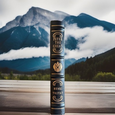 Peter the Great by Henri Troyat Easton Press-image