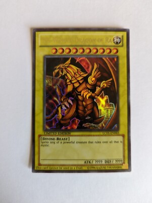 Yu-Gi-Oh! TCG The Winged Dragon of Ra Legendary Collection LC01-EN003 Limited...-image