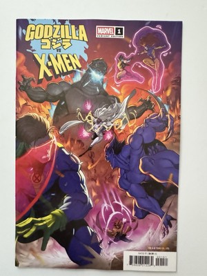 Godzilla Vs X-Men #1 - Coello Variant Cover - Marvel 2025-NEW AND UNREAD-image