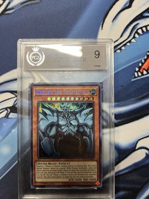 YuGiOh 2021 Obelisk The Tormentor KICO-EN064 Secret Rare Misprint PGS 9 1st Ed-image