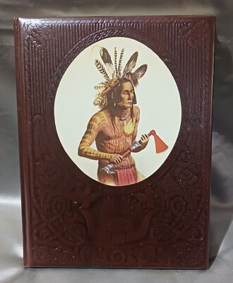 The Indians: The Old West Series Pre-Owned Leather Bound Book 1981-image