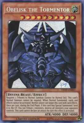 Obelisk the Tormentor - TN19-EN007 - Prismatic Secret Rare - YuGiOh TCG Card-image