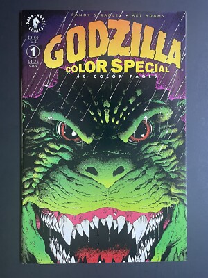 Godzilla Color Special 1 Dark Horse Comics Art Adams cover & interiors VF-image