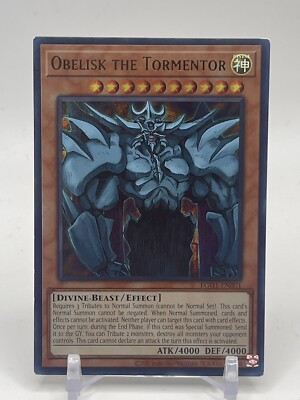 Yugioh Ultra Obelisk The Tormentor  Limited Edition NM E0-image