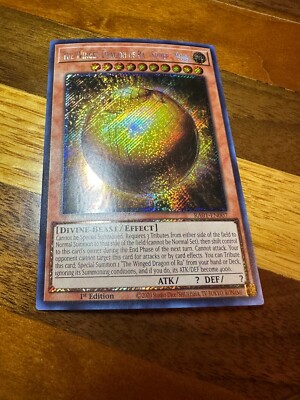 The Winged Dragon of Ra - Sphere Mode RA01-EN007 1st Ed Platinum Secret NM+BONUS-image