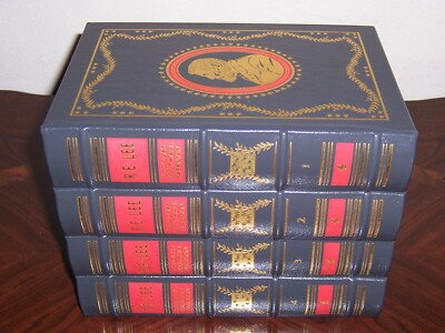 easton press R E LEE a Biography - Douglas Southall Freeman in 4 vols-image