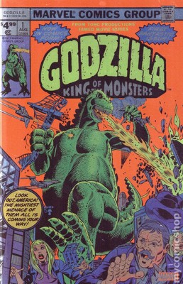 Godzilla Facsimile Edition 1B NM 2024 Stock Image-image