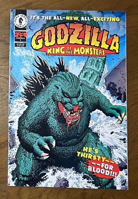 Godzilla King of the Monsters #1 Dark Horse Arthur Adams Toho Japanese vf/nm-image