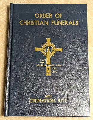 Order of Christian Funerals with Cremation Rite (2019, leather bound hardcover)-image