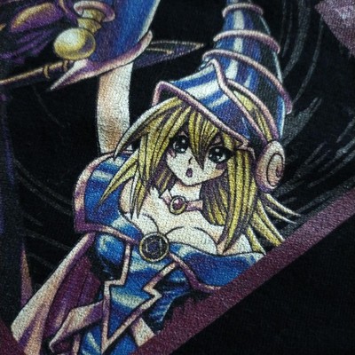 Yu-Gi-Oh! T-Shirt Black Magician Girl Ra'S Winged God Dragon L Anime-image