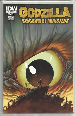 2011 IDW Godzilla: Kingdom of Monsters #1 RI 