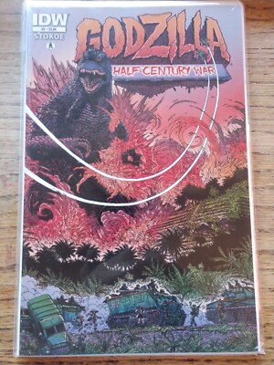 3 issues- GODZILLA HALF CENTURY WAR #2,3,4- IDW by James Stokoe-image