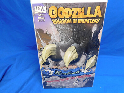Godzilla Kingdom Of Monster #1 Friendly Gotham Comics Exclusive IDW 2011 VF/NM-image