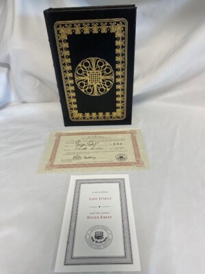 Easton Press - Signed 1st Edition - LIFE ITSELF BY  ROGER EBERT-image