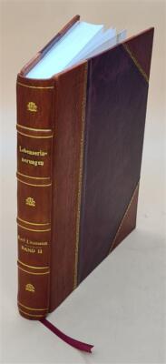 Lebenserinnerungen. Volume 2 1927 By Litzmann, Karl [Leather Bound]-image