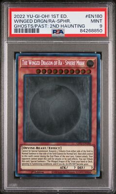 2022 1ST ED #EN180 THE WINGED DRAGON OF RA-SPHERE MODE PSA 9-image