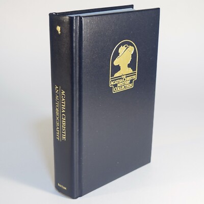 Agatha Christie An Autobiography Leatherette Mystery Collection 1st Printing HC-image