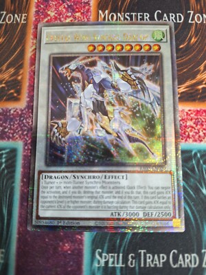 Yu-Gi-Oh! Crystal Wing Synchro Dragon RA02-EN029 Quarter Century Secret 1st NM-image