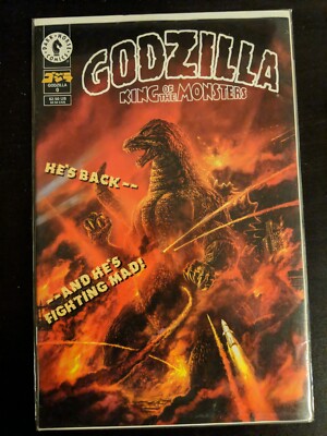 Godzilla King Of The Monsters #0 - Fine - G-Force Kaiju Dark Horse Comics 1995-image