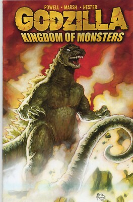 IDW Comics Book Godzilla #1 Cover B Kingdom of Monsters 2011 Grade VF/NM 9.0-image