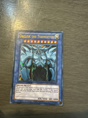 Yugioh - Obelisk The Tormentor - Secret Rare - CT13-EN002 - Limited Ed Near Mint-image