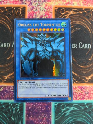 Yu-Gi-Oh! Obelisk the Tormentor LC01-EN001 Limited Ultra Rare NM a1/-image
