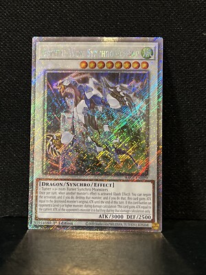 Crystal Wing Synchro Dragon (Quarter Century Secret Rare) RA02-EN029 25th...-image