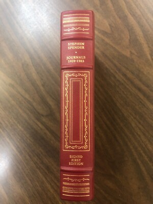 STEPHEN SPENDER Journals 1939 - 1983 Franklin Library Signed First Edition-image