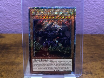 YuGiOh Obelisk The Tormentor (Platinum Secret Rare) Alternate Art-image