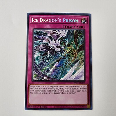 Ice Dragon's Prison - RA01-EN078 - Secret Rare - NM - 1st Ed - Yugioh-image