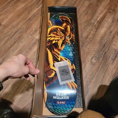 Bear Walker x Yu-Gi-Oh The Winged Dragon Of Ra HOLOGRAPHIC #191/250 Skate Deck-image