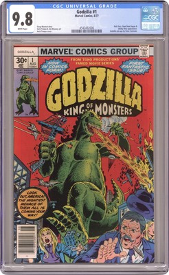 Godzilla #1 CGC 9.8 1977 4543432006-image
