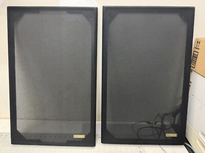 2X FISHER VTG CLOTH GRILLS Model 4112 & OTHERS LOOK GREAT 🔥-image