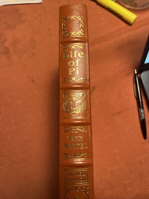 Life of Pi, Yann Martel, Signed Collector's Edition, Easton Press, Leather Bound-image
