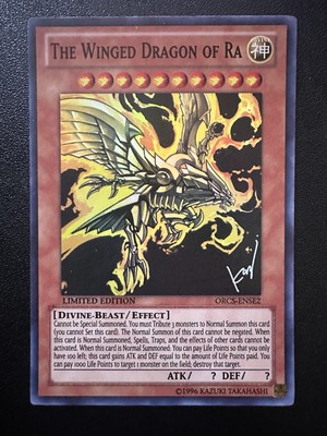 The Winged Dragon Of Ra Super Rare ORCS-ENSE2 Yugioh NM-image